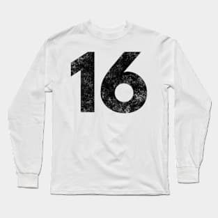 Sixteen Long Sleeve T-Shirt